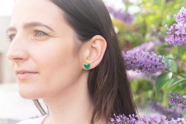 Heart Studs