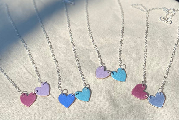 Double Heart Necklace
