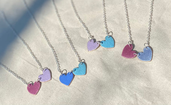 Double Heart Necklace