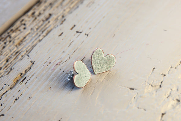 Heart Studs
