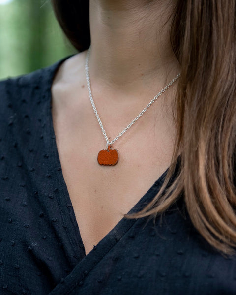 Cadwen Pwmpen mini / Mini pumpkin Necklace