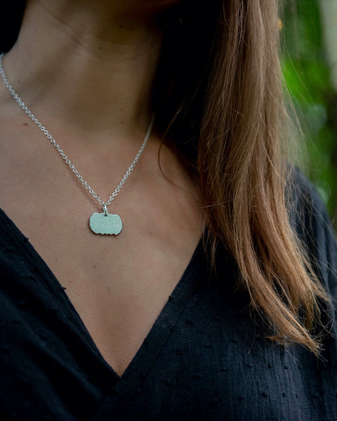 Cadwen Pwmpen mini / Mini pumpkin Necklace