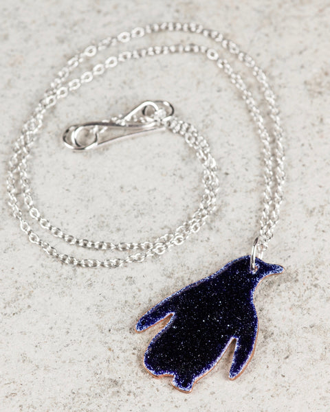 Reversible Penguin Necklace