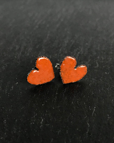 Heart Studs
