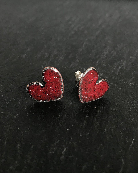 Heart Studs