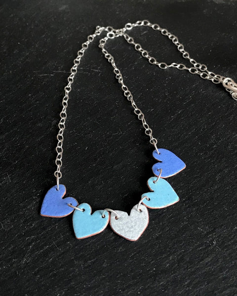 Multi Hearts Necklace