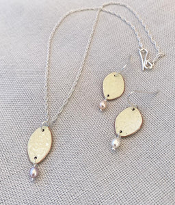 Enamel & Perl set