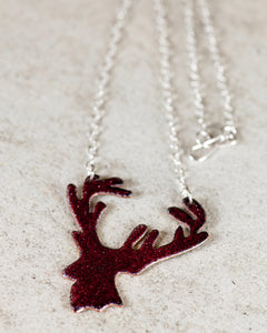 Reversible Stag Necklace