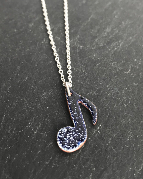 Music Note Necklace