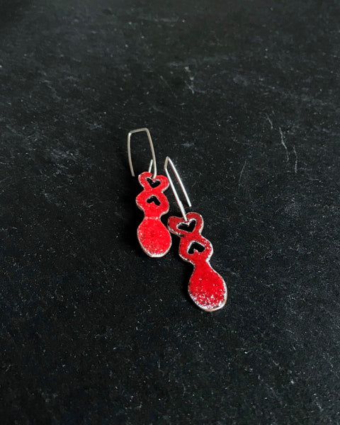 Lovespoon Earrings
